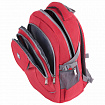Рюкзак BRAUBERG HIGH SCHOOL универсальный, 3 отделения, "Рассвет", красный, 46х31х18 см, 225522