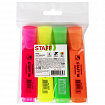Набор текстовыделителей STAFF "EVERYDAY" HL-243, 4 шт., АССОРТИ, линия 1-5 мм, 151243