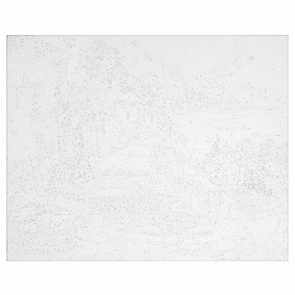 Картина по номерам 40х50 см, ОСТРОВ СОКРОВИЩ "Южный полдень", на подрамнике, акрил, кисти, 663270