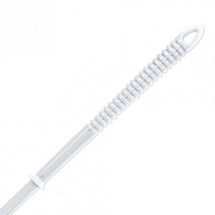 Ершик для унитаза с подставкой, пластик, белый, ЛЮБАША, 603627