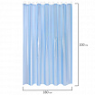 Шторка для ванной EVA, 180х200 см, кольца в комплекте, СИНИЕ ЛИНИИ, PRIMILA (ПРИМИЛА), 700106