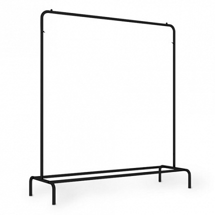 Вешалка для плечиков BOOMHOUSE (БУМХАУС) GR-001 (1500x1100x400 мм), металл, черная, 701434