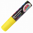 Маркер меловой "POP-ART" ЖЕЛТЫЙ, 15 мм, стираемый, для гладких поверхностей, BRAUBERG, 151538