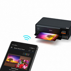 МФУ струйное EPSON L8180 "3 в 1", А3, 32 стр./мин, 5760x1440, ДУПЛЕКС, Wi-Fi, сетевая карта, C11CJ21403