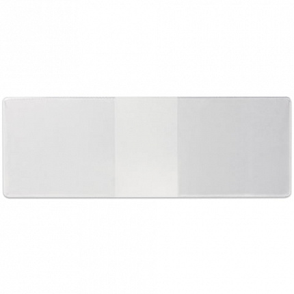 Обложка для студенческого билета, удостоверения, 104х74 мм, ПВХ, прозрачная, ДПС, 1098.К