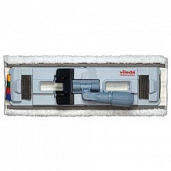 Насадка МОП плоская для швабры/держателя 40 см, уши (ТИП УВ), микрофибра/абразив, VILEDA "УльтраСпид", 167291