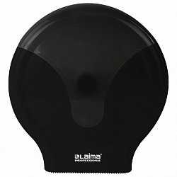 Диспенсер для туалетной бумаги EXTRA LAIMA PROFESSIONAL, (Т2), малый, черный, ABS-пластик, 609475