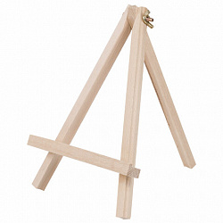 Мольберт настольный из сосны 18х23 см, высота холста до 25 см, BRAUBERG ART DEBUT, 192402