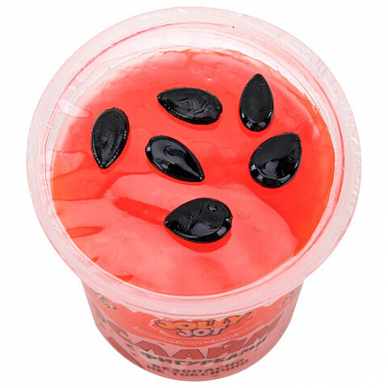 Слайм с фигурками, вкусняшки, 200 г, АССОРТИ 6 видов, JOLLY JOT (ДЖОЛЛИ ДЖОТ), 666668
