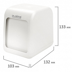 Диспенсер для салфеток LAIMA PROFESSIONAL CLASSIC (Система N2), настольный, белый, ABS-пластик, 606679