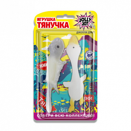 Фигурка антистресс катапульта "Зверята", 2 штуки, ассорти 2 вида, JOLLY JOT (ДЖОЛЛИ ДЖОТ), 666181