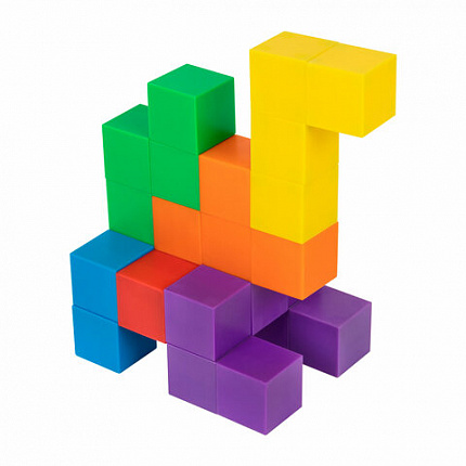Магнитный конструктор MAGNETIC CUBES "КУБИЧЕСКИЙ", 72 магнитных кубика, BRAUBERG KIDS, 665724