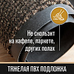 Коврик входной ИЗНОСОСТОЙКИЙ влаговпитывающий 60х90 см, толщина 8 мм, ТАФТИНГ, коричневый, LAIMA EXPERT, 606884