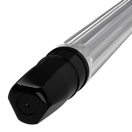 Ручка шариковая BRAUBERG "BP-GT", ЧЕРНАЯ, корпус прозрачный, стандартный узел 0,7 мм, линия письма 0,35 мм, 144006