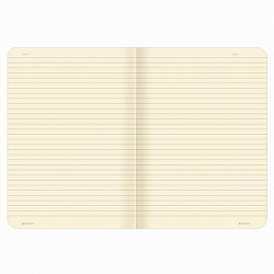 Тетрадь 60 л. в линию обложка кожзам SoftTouch, сшивка, B5 (179х250мм), РОЗОВЫЙ, BRAUBERG RAINBOW, 403885