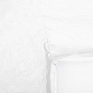 Дождевик-плащ на кнопках, EVA, многоразовый прочный, чехол в комплекте, универсальный размер, белый, SHAMAANI (ШАМААНИ), 610935