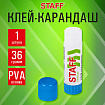 Клей-карандаш STAFF "EVERYDAY", 36 г, 220376