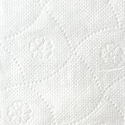 Бумага туалетная бытовая, спайка 8 шт., 2-х слойная, (8х19 м), LAIMA, белая, 126905