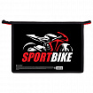 Папка для труда на молнии BRAUBERG А4, 2 отделения, органайзер, "Sport bike", 270981