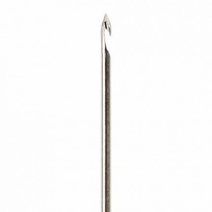 Шило с крючком, общая длина 140 мм, d=2 мм, прорезиненная ручка, STAFF, 238115