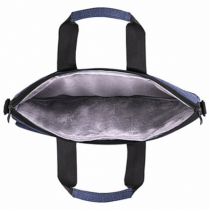 Сумка портфель HEIKKI NOVATION (ХЕЙКИ) с отд. для ноутбука 13-14", синяя, 28х38х3 см, 272593