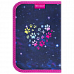 Пенал BRAUBERG, 1 отделение, полиэстер, 21х14 см, "Space cat", 273518