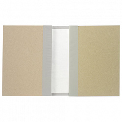 Папка архивная для переплета А4 (310х215 мм), 50 мм, без клапанов, переплетный картон/бумвинил