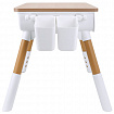 Стол детский + стул BRABIX KIDS CS-001, растущий, 2-7 лет, ЛДСП, пластик, 533288