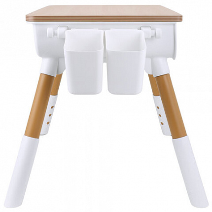 Стол детский + стул BRABIX KIDS CS-001, растущий, 2-7 лет, ЛДСП, пластик, 533288