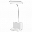 Настольная лампа / светильник беспроводная SONNEN PT-302, органайзер, USB, LED, 3 Вт, 3 режима, 238783