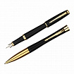 Набор PARKER "Urban Black GT": шариковая ручка синяя и перьевая ручка синяя, 2093381