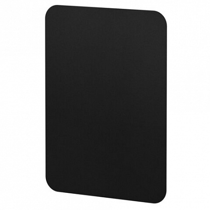 Табличка меловая/ценник А6 (10,5x14,8см), 20 штук, пластиковая, 0,5 мм, ЧЕРНАЯ, BRAUBERG, 291302