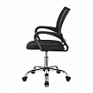 Кресло BRABIX "Fly MG-396", с подлокотниками, сетка, хром, черное, 532086