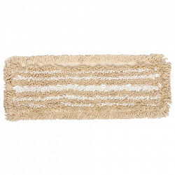 Насадка МОП плоская для швабры/держателя 40 см, уши/карманы (ТИП У/К), хлопок/микрофибра, LAIMA EXPERT, 605309