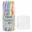 Карандаш механический 0,7 мм с принтом FUNSTER (ФАНСТЕР) "CORGI", корпус soft-touch ассорти, 182060