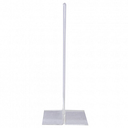 Подставка настольная для рекламных материалов МАЛОГО ФОРМАТА (150х210 мм), А5, двусторонняя, вертикальная, BRAUBERG, 290424