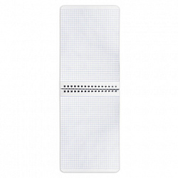 Блокнот А5 146х205 мм, 60 л., гребень, перфорация на отрыв, лакированный, BRAUBERG, Синий, 111274