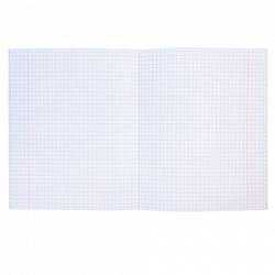 Тетрадь бумвинил А5 48 л., скоба, офсет №1, клетка, с полями, "ЧЕРНАЯ Metallic", CROCO, HATBER, 072232, 48Т5бвВ1