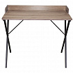 Стол на металлокаркасе BRABIX "LOFT CD-008", 900х500х780 мм, цвет морёный дуб, 641863