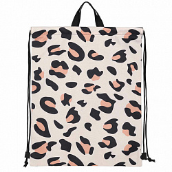 Мешок для обуви BRAUBERG большой удобный с ручкой, 51х41 см, "Wild spots", 271593