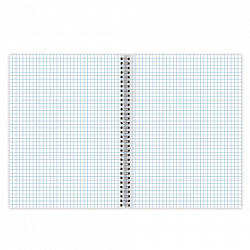 Тетрадь А4, 120 л., BRAUBERG гребень, клетка, обложка картон, "Painting", 404072