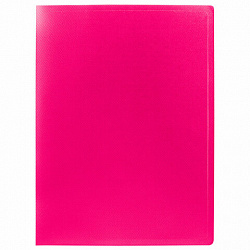 Папка на 2 кольцах А4 BRAUBERG PIXEL, 25 мм, маджента, до 170 листов, 0,5 мм, 273036