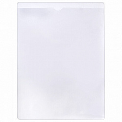 Карманы самоклеящиеся на любую поверхность ФОРМАТ А4 223х303 мм, КОМПЛЕКТ 5 шт., STAFF, 270570