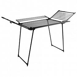 Сушилка напольная для белья раскладная, 5 зон сушки, 25 метров, LAIMA HOME MEGA BLACK, 700471