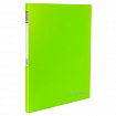 Папка с металлическим скоросшивателем и внутренним карманом BRAUBERG "Neon", 16 мм, зеленая, до 100 листов, 0,7 мм, 227464