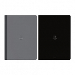 Тетрадь А4 96 л. BRAUBERG, на сшивке с корешком, клетка, обложка картон, "Ритм", 405284