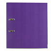 Папка-регистратор BRAUBERG с покрытием из ПВХ, 80 мм, с уголком, фиолетовая (удвоенный срок службы), 227200