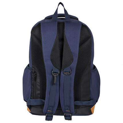 Рюкзак BRAUBERG STATES универсальный, карман-антивор, "Bronx", темно-синий, 46х31х14 см, 226349