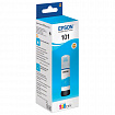 Чернила EPSON 101 (T03V24) для СНПЧ L4150/ L4160/ L6160/ L6170/ L6190, голубые, ОРИГИНАЛЬНЫЕ, C13T03V24A
