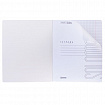Тетрадь А5, 48 л., HATBER, скоба, клетка, soft-touch ламинация, тиснение КРОКО, "СОЛО_Пихтовый", 096329, 48Т5лтВ1